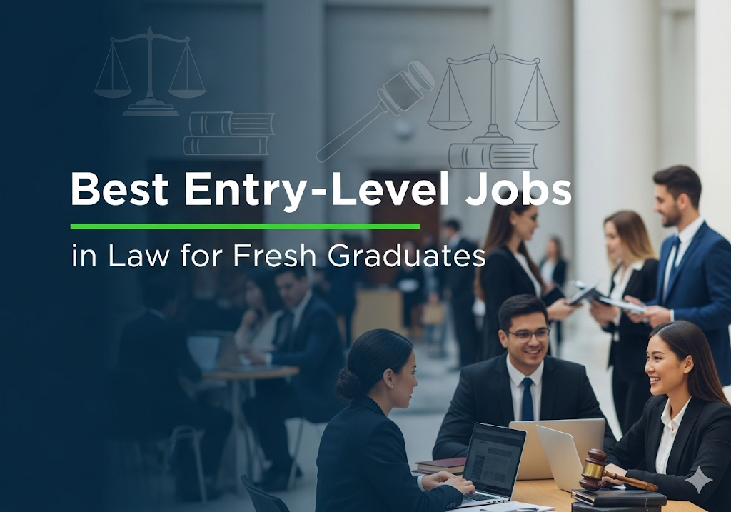 Best Entry-Level Jobs in Law for Fresh Graduate