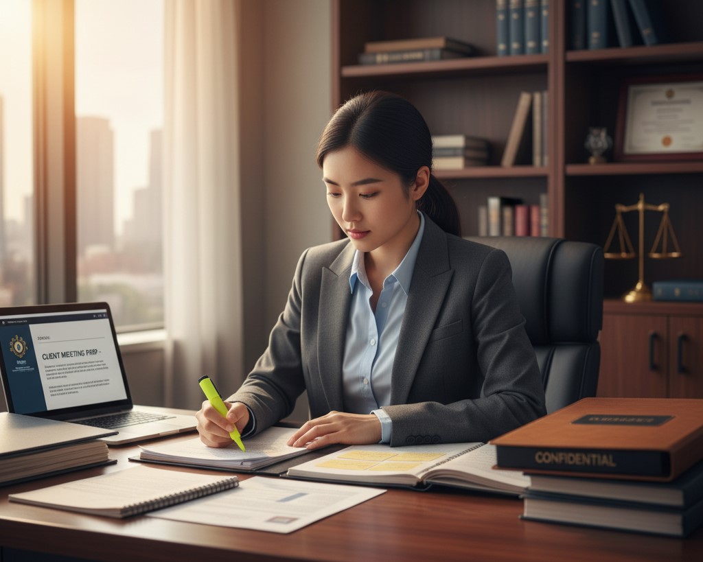 How to Prepare for Your First Client Meeting as a Young Lawyer