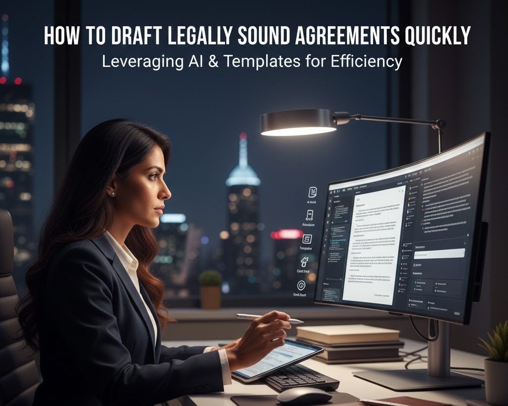 How to Draft Legally Sound Agreements Quickly