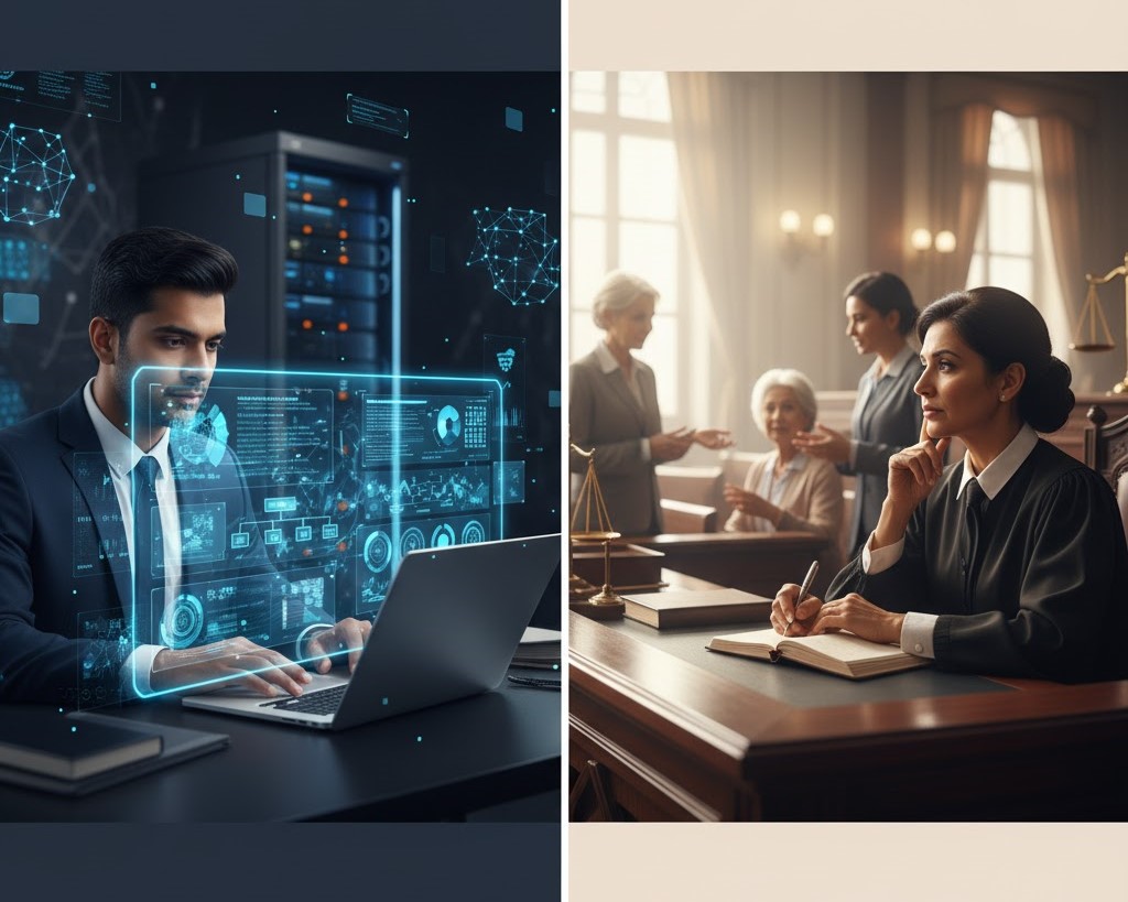 Artificial Intelligence vs Human Judgment in Law