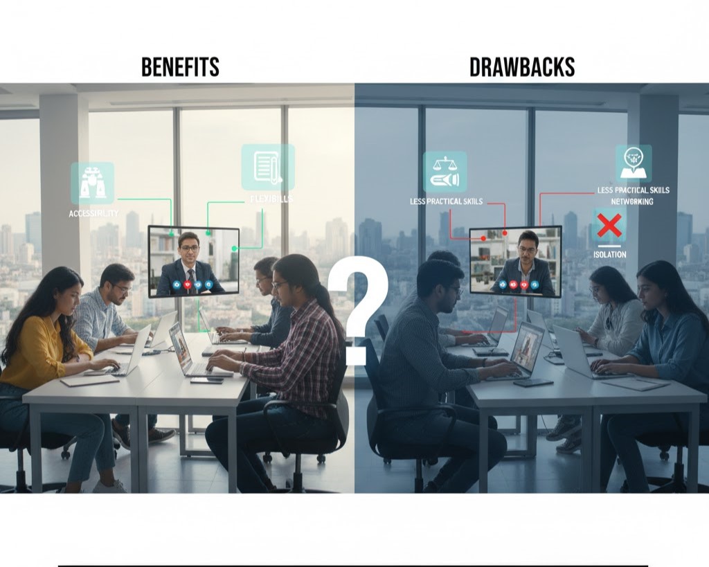 Remote Learning in Law: Benefits and Drawbacks