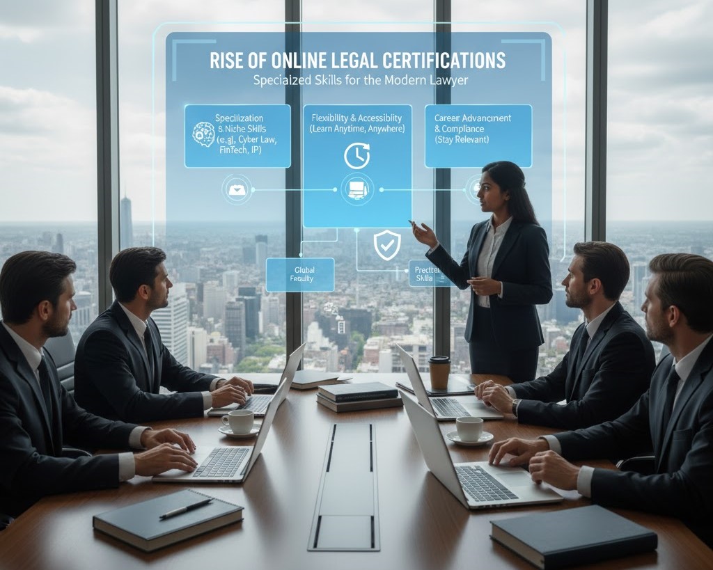 Rise of Online Legal Certifications for Professionals